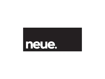 Neue. logo simple swiss