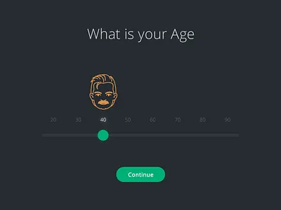 Interactive Form age form input