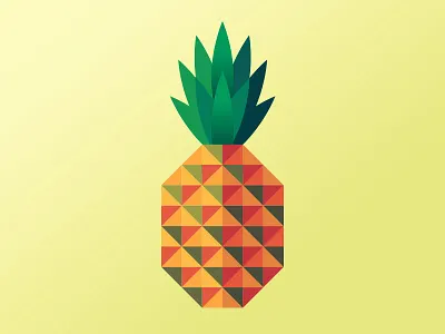 Pineapple pineapple vector