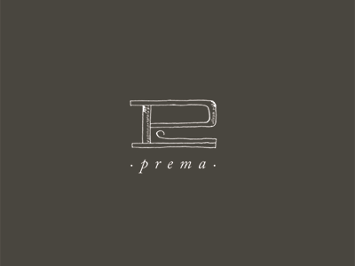 Prema Florals & Styling florist handlettering