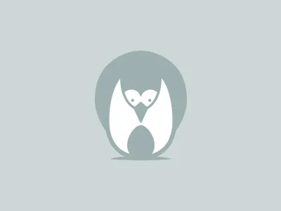 Bumkins Logo Concept baby bird cute logo logo mark penguin playful