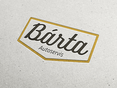 Autoseris Logo autoservis bata logo vintage