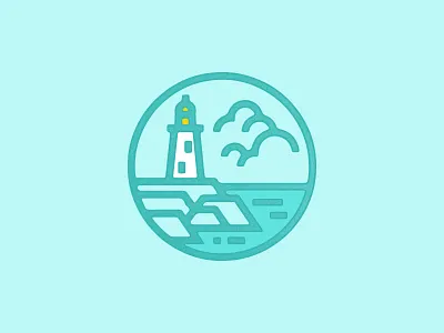 Lighthouse identity lighthouse logo ocean park vancouver westvan