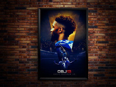 Odell Beckham Jr. football new nfl odell odell beckham photoshop poster sports york