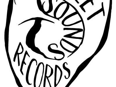 Sweet Sounds Records logo hand lettering illustration logo music typography