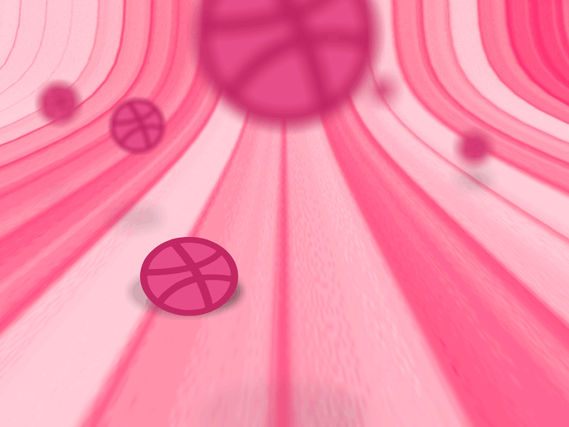 Dribbble Bouncing Balls animation balls bouncing debut debut shot debutshot dribbble graphic illustration motion