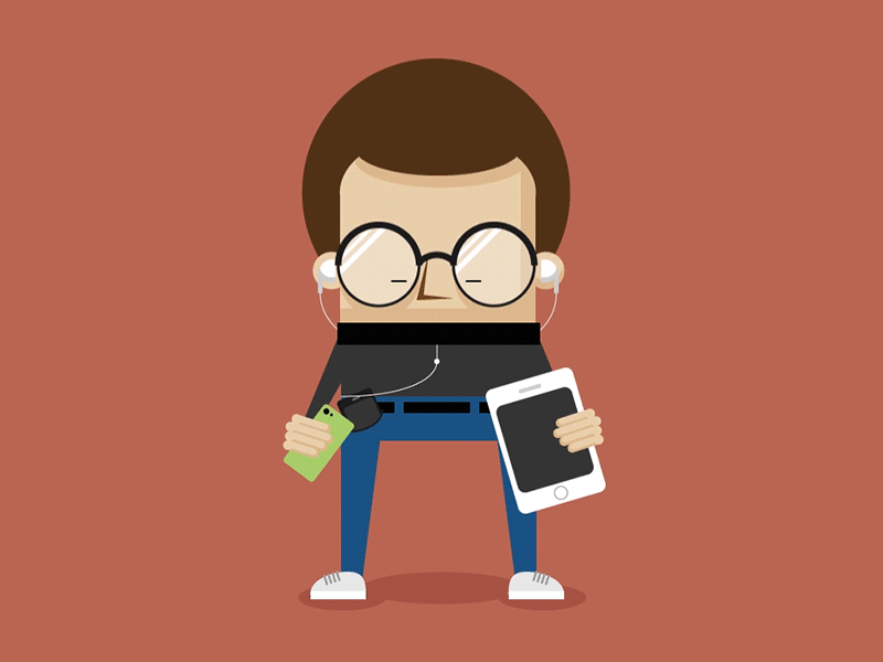 Apple Apostle animation apple character gif illustration