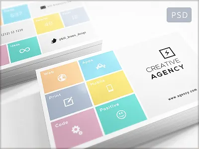 15 Clean and Minimal Business Cards Collection - Part 10 branding business card design illustration minimal modern photoshop print psd template typography