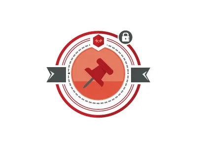 Badge for Gamification Plataform badge color flat gamification label plataform stamp