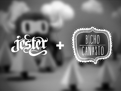 WIP | Jester & Bicho Canasto character clouds concept design hand made paper pines toy