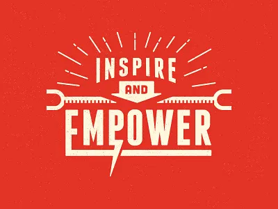Inspire and Empower empower inspire type