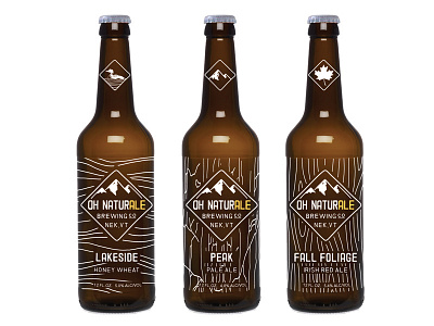 Beer Branding Exploration ale beer branding brewery logo nature packaging