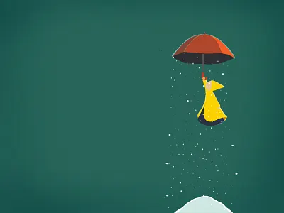 Game design casual game character drawing illustration sketch snow