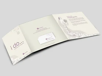 Wedding Trifold brochure brochure trifold weddings
