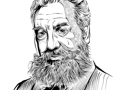 Graham Bell cintiq engineer face inventor mangastudio phone portrair scientist telephone