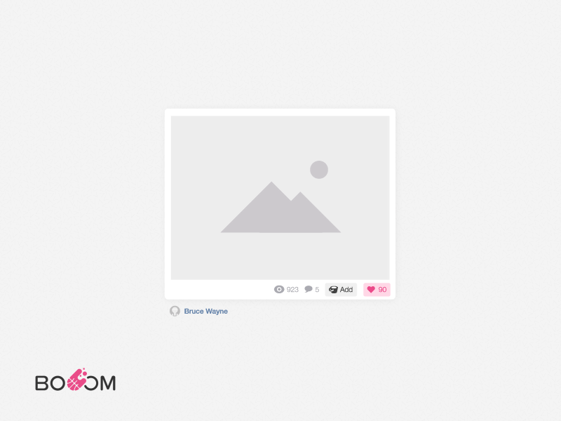 Booom! ae animation ball better booom chrome dribbble extension flat gif icon presentation