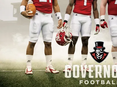 APSU Football Poster (In Progress) austin football gotham governors peay poster