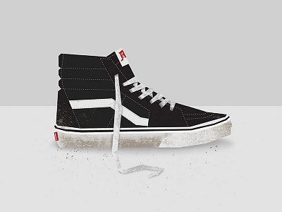 Sk8-Hi canada ottawa shoe art shoe illustration sneaker art