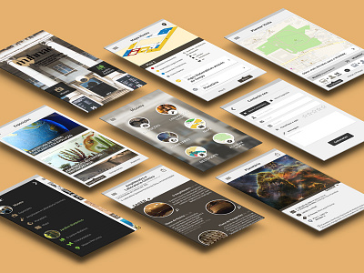 App Muhnac - Museu app ios mobile muhnac museum prototype study case ui ux