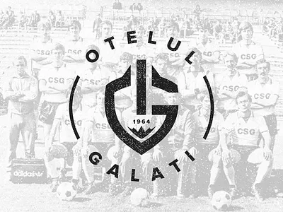 Football Club Crest branding classic crest design football grunge identity illustration industrial logo retro soccer