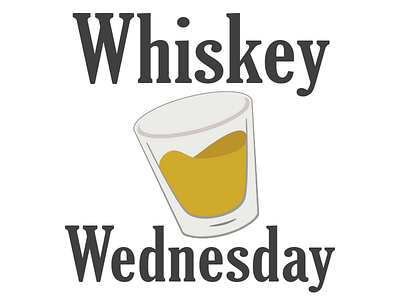 Whiskey Wednesday Logo logo wednesday whiskey wip