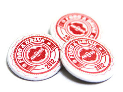 MAXIM Food & Drink Awards awards brand brandmark button food logo magazine maxim print seal