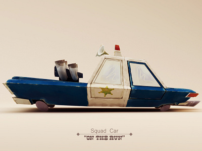 Squad Car Side