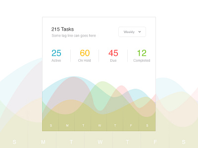 Task Overview app application dashboard design interface task ui user ux