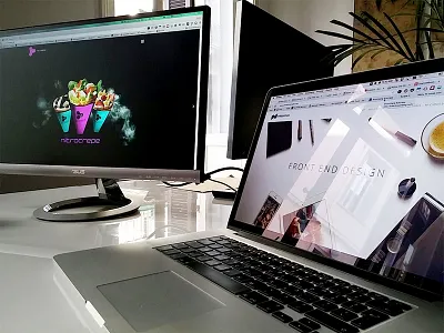 Nitrolabs - Nitro frozen ice cream ice cream responsive web design website wip workspace
