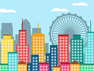 Sainsbury's Bank 'City Breaks' Illustration illustration infographic