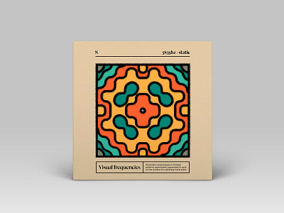 Visual frequencies chladni grpahicdesign illustration minimal pattern print vector visualfrequencies