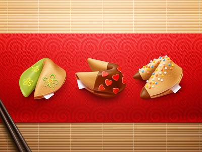 Chinese Magic Cookies icon web