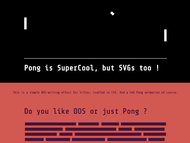 Example of Pong Game & vintage geek stuff