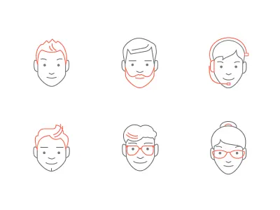 Icons drawing icon vector