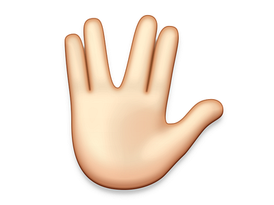 Spock emoji spock star trek vulcan