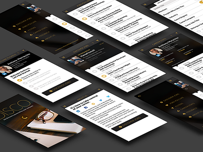 DISCO - app screens app design ux