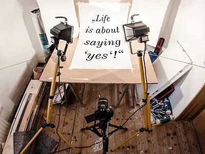 My little home photostudio improvise photo small studio