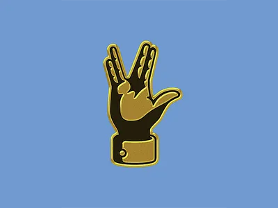 Live Long and Prosper manicule star trek vulcan salute