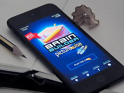 App (Brain Builder Picture Wise) app appstore brain builder game games javira logo