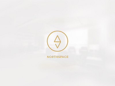 northspace co-working space logo branding cowork identity logo logotype space toronto