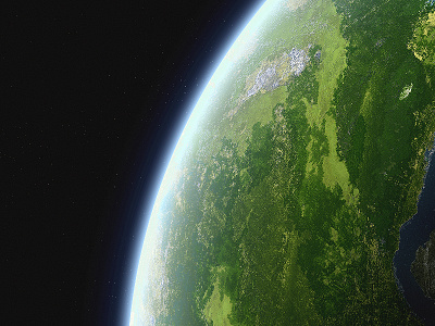 wip planet space space art