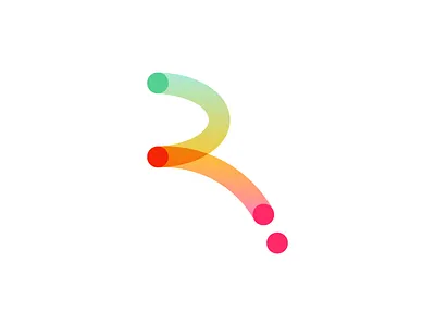 Rebound mark (not for sale) ball letter logo mark motion r rebound shapes