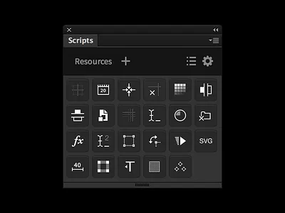 Photoshop custom tools panel photoshop plugin script tools workflow
