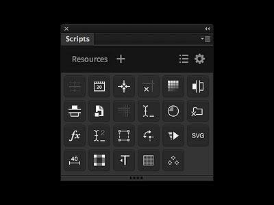 Photoshop custom tools panel photoshop plugin script tools workflow