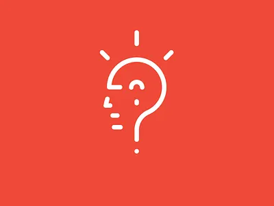 Question Head art graphic head line man minimal punk question mark shape