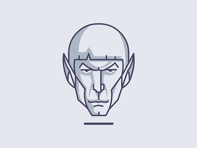 Mr.Spock illustration leonard nimoy rip space spock star trek