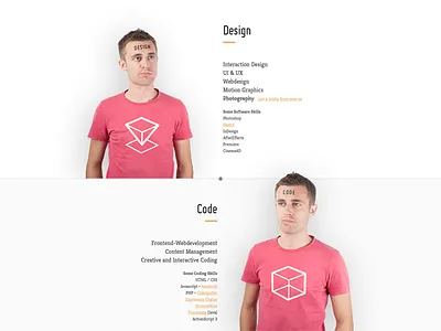 Skillset personal skill skillset webdesign website