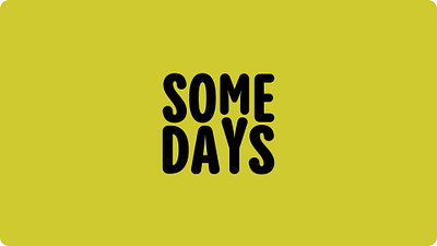 Somedays - Logo branding graphic design logo