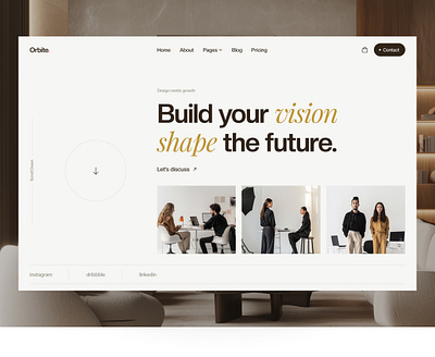 Orbite - Agency Website Design agency agency website agency website design design hr rumen landing landing page landingpage minimal minimal agency portfolio personal portfolio personal portfolio website portfolio portfolio design ui ux web web design website website design