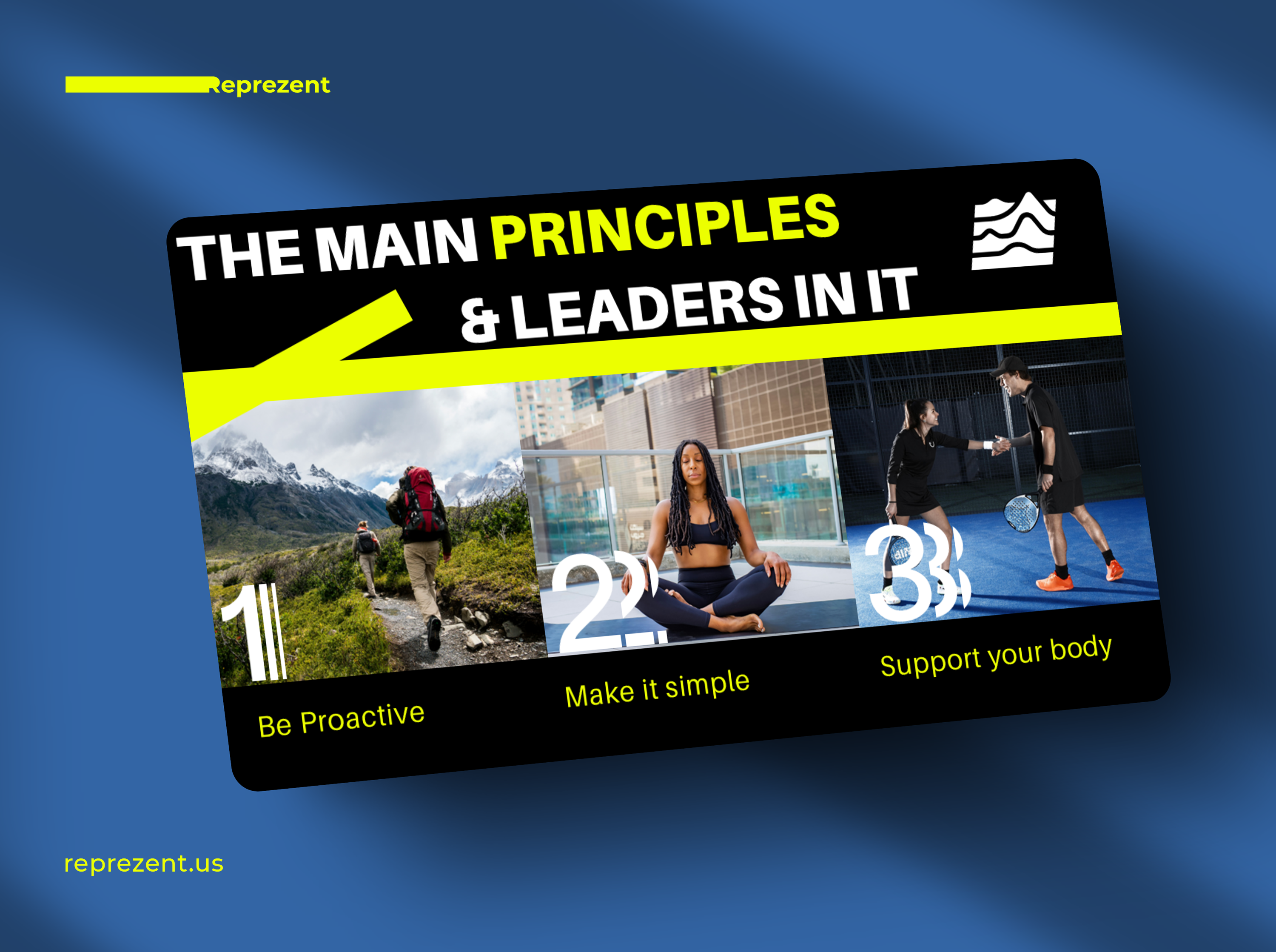 Dynamic PowerPoint Slide ai blue company presentation deck design design google slides graphic design keynote pitch deck pitch deck design power point powerpoint presentation presentation design presentation layout sport typography